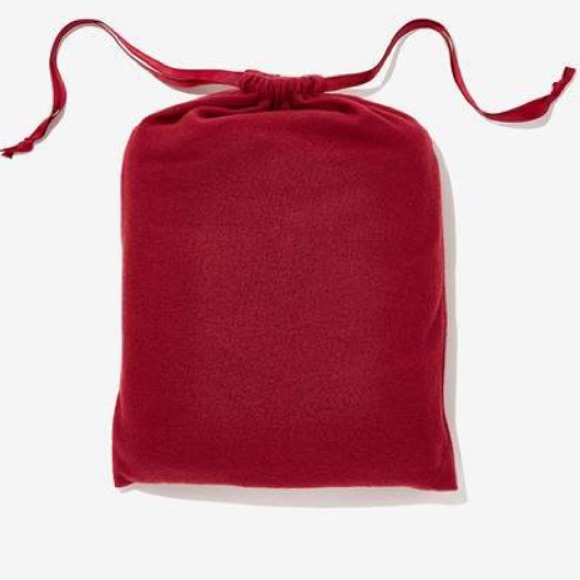 NEW Short Stories Travel Blanket in Ruby Wine - Picture 2 of 5